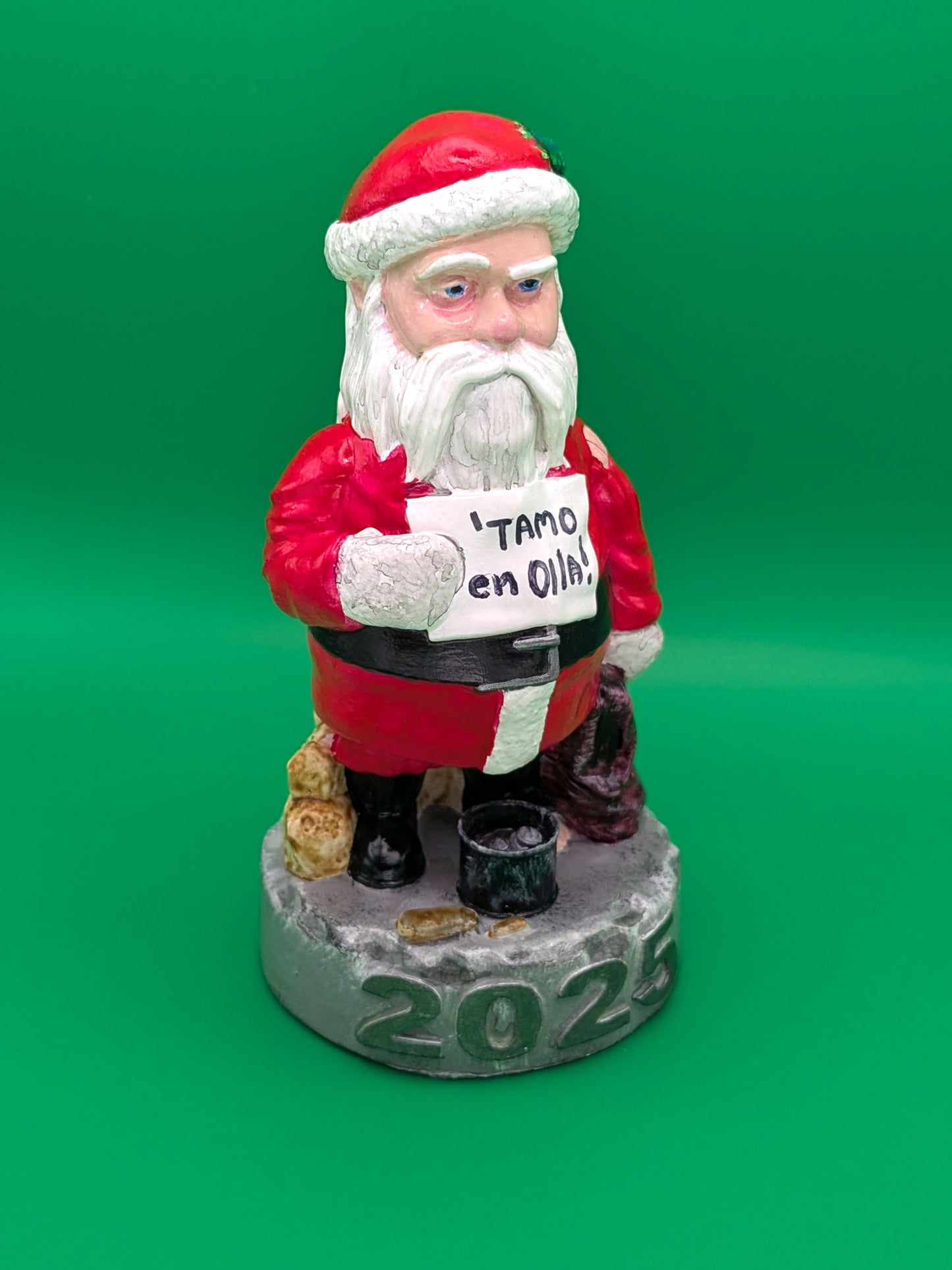 SANTA CON LETRERO 2025